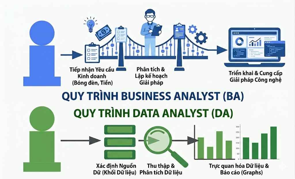 Business Analyst (BA) vs Data Analyst (DA)