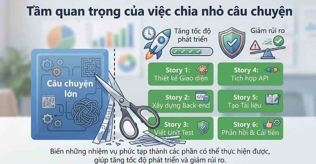 Splitting Story: Tầm quan trọng của việc chia nhỏ Story