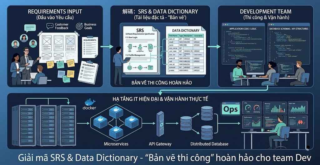 Vai trò của SRS & Data Dictionary